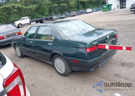 1991 Alfa Romeo 164 L z USA, uszkodzony, nr VIN ZAREA43L7M6179954
